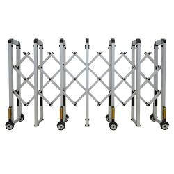 ALÜMİNYUM AKORDİYON BARİYER 2 METRE
