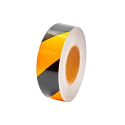 SARI SİYAH REFKETİF BANT (5 CM)