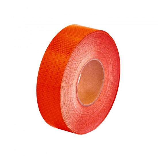  KIRMIZI PETEKLİ REFLEKTİF BANT (5 CM)