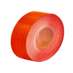  KIRMIZI PETEKLİ REFLEKTİF BANT (10 CM)