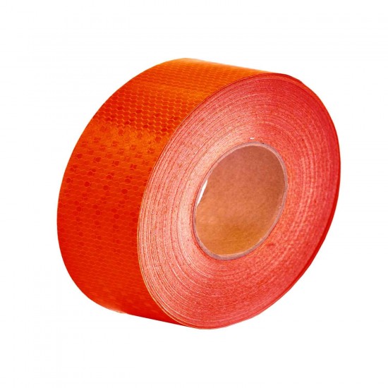  KIRMIZI PETEKLİ REFLEKTİF BANT (10 CM)