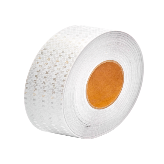 LNT 8409  BEYAZ PETEKLİ REFLEKTİF BANT (10 CM)