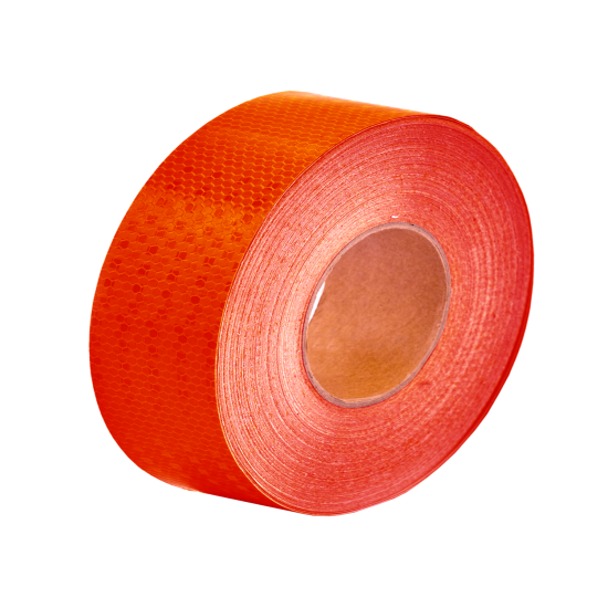 LNT 8411 KIRMIZI PETEKLİ REFLEKTİF BANT (10 CM)