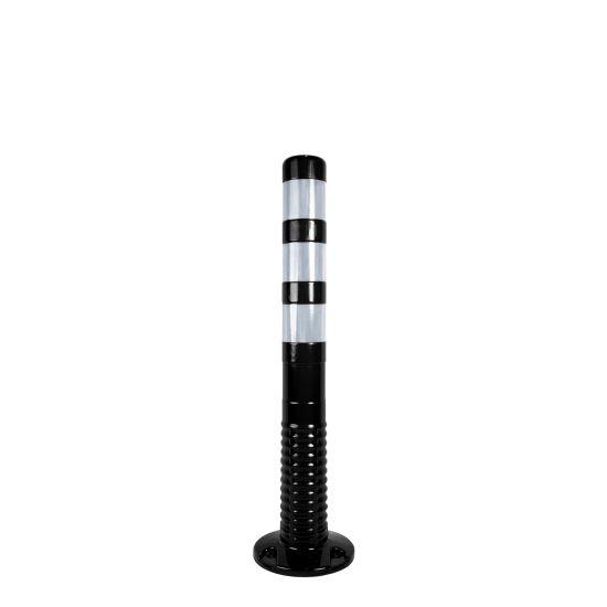 SİYAH TPU DELİNATÖR 75 CM METALİZE REFLEKTİF