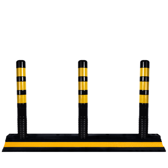  KAUÇUK TABANLI 3 DELİNATÖR 75 CM