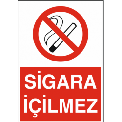 SİGARA İÇİLMEZ 25X35CM