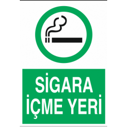 SİGARA İÇME YERİ 25X35CM