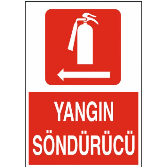 YANGIN SÖNDÜRÜCÜ 25X35CM