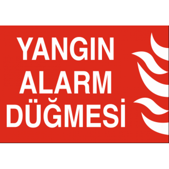 YANGIN ALARM DÜĞMESİ 35X25CM