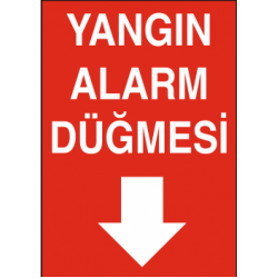 YANGIN ALARM DÜĞMESİ 25X35CM