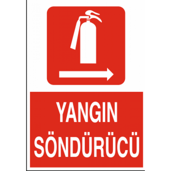 YANGIN SÖNDÜRÜCÜ 25X35CM