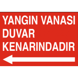 YANGIN VANASI DUVAR KENARINDADIR 35X25CM