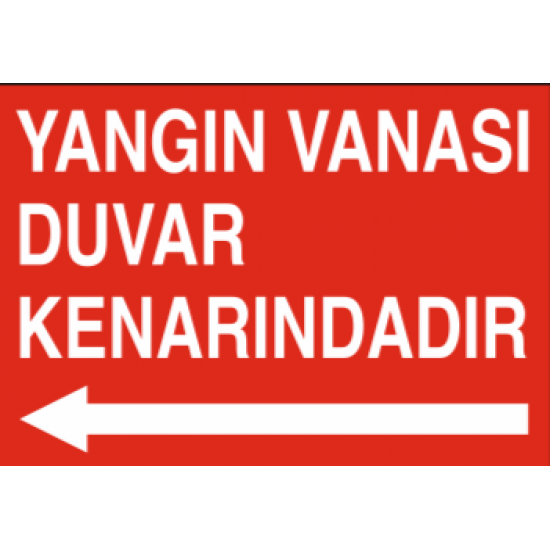 YANGIN VANASI DUVAR KENARINDADIR 35X25CM