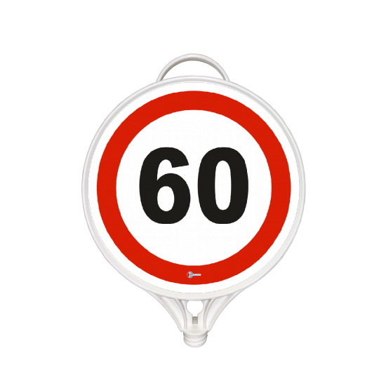 AZAMİ HIZ TABELASI 60 KM (TEK TARAFLI)