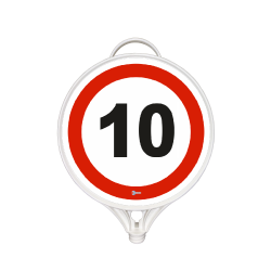 AZAMİ HIZ TABELASI 10 KM (TEK TARAFLI)