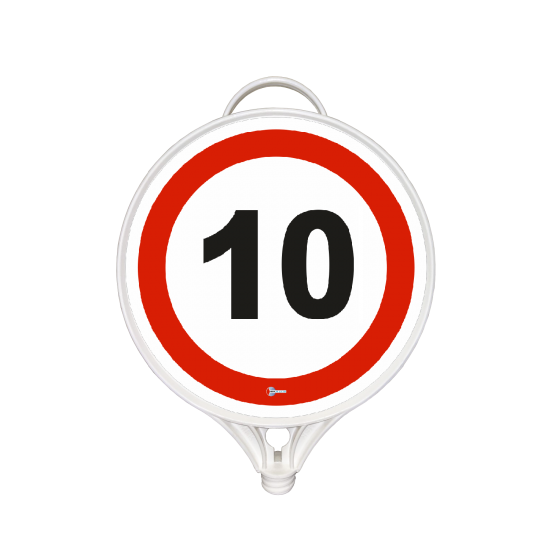 AZAMİ HIZ TABELASI 10 KM (TEK TARAFLI)