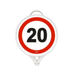 AZAMİ HIZ TABELASI 20 KM (TEK TARAFLI)