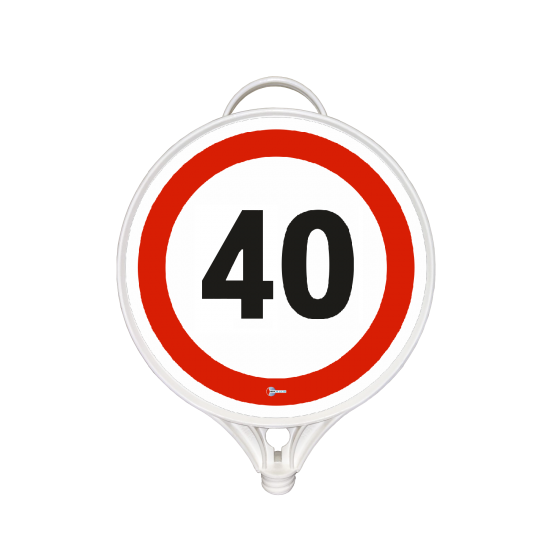 AZAMİ HIZ TABELASI 40 KM (TEK TARAFLI)