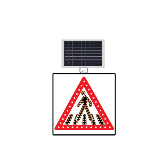 GÜNEŞ ENERJİLİ(SOLAR) LEDLİ YAYA GEÇİDİ 60 x 60 CM
