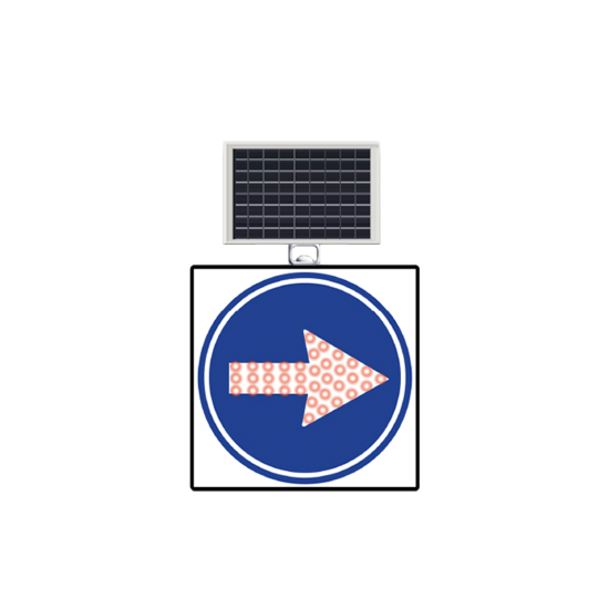 GÜNEŞ ENERJİLİ(SOLAR) LEDLİ SAĞDAN GİDİNİZ  60 x 60 CM