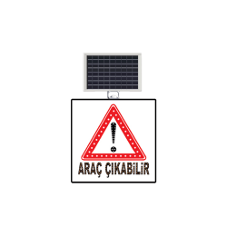 LNT 9623 DİKKAT ARAÇ ÇIKABİLİR 60 x 60 CM