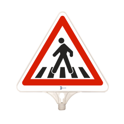 LNT 9208 YAYA GEÇİDİ TABELASI (TEK TARAFLI)