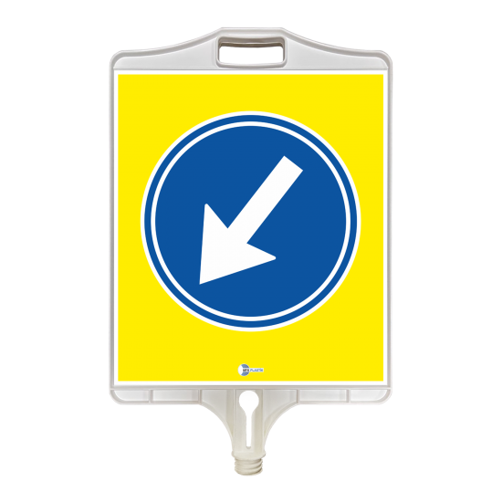 LNT 9301 SOLDAN GİDİNİZ TABELASI (TEK TARAFLI)