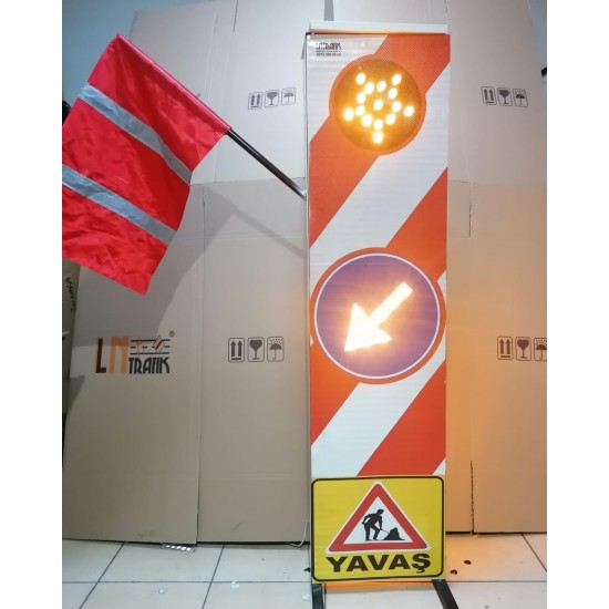 GÜNEŞ ENERJİLİ SABİT BAYRAKLI YÖNLENDİRME CİHAZI