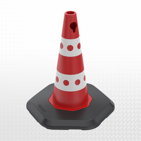 50 CM BENEKLİ AĞIRLIKLI PPC REKLAM KONİSİ